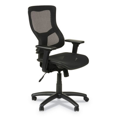 Alera Elusion II Series Suspension Mesh Mid-Back Synchro Seat Slide Chair, Supports 275 lb, 16.34